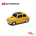 オートマウス フィアット 500 オールド イエロー(無線マウス) ワイヤレスマウス Fiat Nuova 500 Old Yellow 655911
