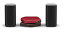 パイオニア Pioneer Stellanova ステラノヴァ 3点セット【 レッド + ブラウン 】 APS-S301JRBR