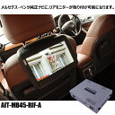 ベンツ純正ナビ(NTG4)専用リアモニター出力用インターフェース