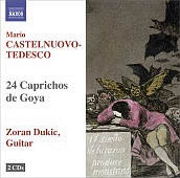 カステルヌオーヴォ＝テデスコ：ゴヤによる24の狂詩曲(2枚組)