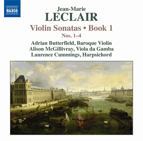 ルクレール:ヴァイオリン・ソナタ Op.1 第1番-第4番