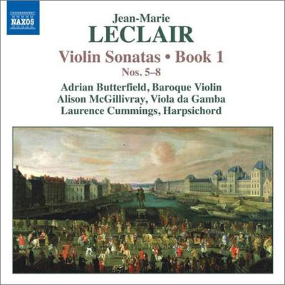 ルクレール:ヴァイオリン・ソナタ Op.1 第5番~第8番