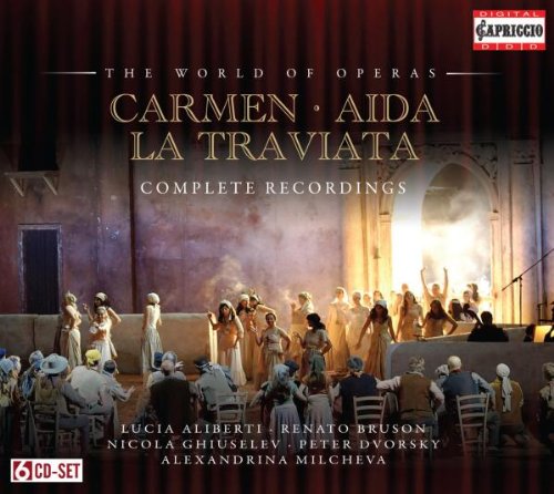 ヴェルディ：椿姫/アイーダ/ビゼー：カルメン オペラBOX (Carmen - Aida - La Traviata)