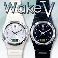 強力振動目覚まし腕時計 Wake V（ウエイクブイ）ウェイクブイ