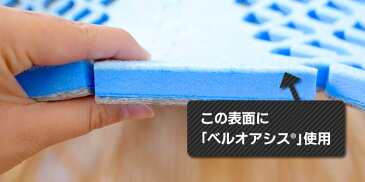 すのこマット エアジョブ 除湿マット シングル 素材提供テイジン 「ベルオアシス(R)」 使用 日本製 じゃばら型 吸湿性抜群 軽量 すのこマット 吸湿シート 除湿シート