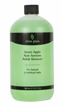China Glaze ノンアセトンポリッシュリムーバー Green Apple 236mL