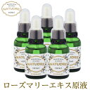 ローズマリーエキス原液20mL(5本セット)【送料無料】ナチ...