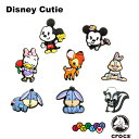ショッピングジビッツ クロックス(CROCS)ジビッツ(jibbitz) ディズニー キューティー(Disney Cutie) /クロックス/シューズアクセサリー/ミッキー/キャラクター ゆうパケット可 [RED] [小物] [AA-2]