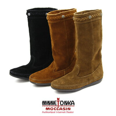 【40%OFF】MINNETONKA Calf Hi Suede Boot ミネトンカ カーフハイ スエードブーツ