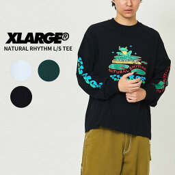 エクストララージ XLARGE NATURAL RHYTHM L/S TEE ロングTシャツ 長袖 ロンT カットソー メンズ [AA]