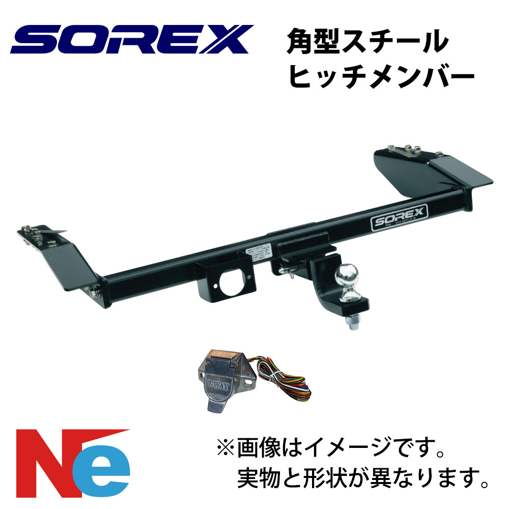 【20日最大P22倍】 ヒッチメンバー トリビュート フィールドブレイク 角型スチール MA-035 ソレックス SOREX