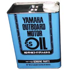 YAMAHA ヤマハ 2サイクル船外機SSオイル 4L スチール缶 1本