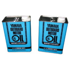 YAMAHA ヤマハ 2サイクル船外機SSオイル 4L スチール缶 1ケース（6缶入り）