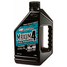 MAXIMA　4サイクルオイル　マクスム4プレミアム　10W40　1000ml　1本