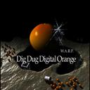 DIG DUG DIGITAL ORANGE / W.A.R.P