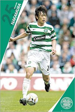 【送料無料選択可!】中村俊輔 セルティック ポスター / 中村俊輔