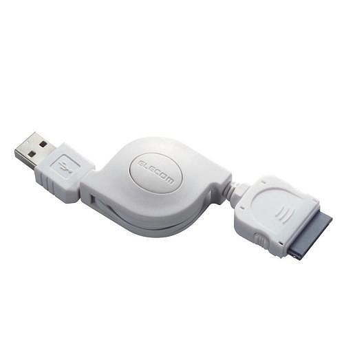 iPod用USBモバイルケーブル ホワイト USB-IRL15 / アクセサリー
