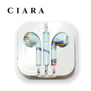 iPhone5 iPhone5s iPhone5c iPhone6 iPhone6Plus iPad 対応 カラフル プリント イヤホン Apple 互換 音量調節 マイク付き イヤフォン 1000円ポッキリ tdm