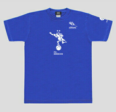 FC江戸っ子（ブルー）日本蹴球Tシャツ