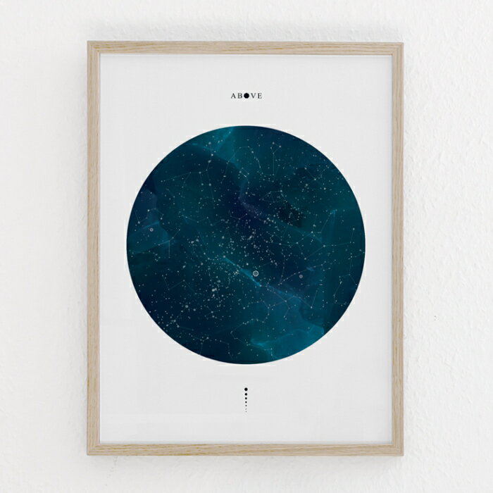 Coco Lapine Design　ABOVE アートプリントポスター 30x40cm　…...:nestinterior:10001848