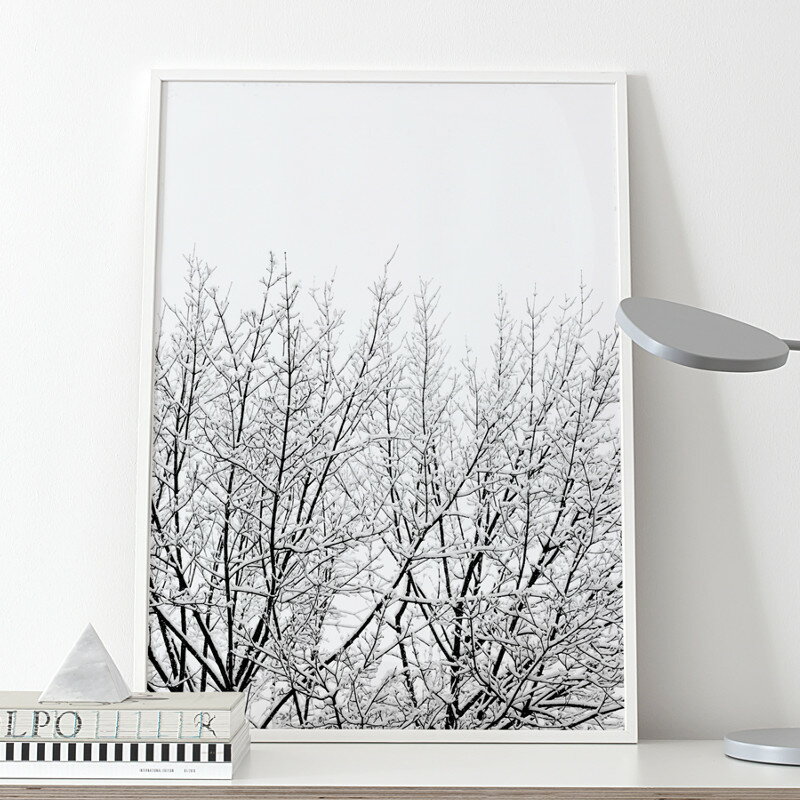 Coco Lapine Design　SNOWY TREE アートプリントポスター 50x…...:nestinterior:10002307