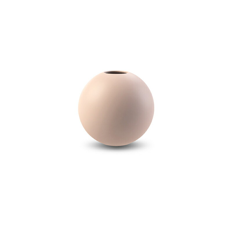 Cooee Design 花瓶 ボール フラワーベース 8cm ダスティ ピンク おしゃれ 陶器 一輪挿し 北欧 モダン nest クーイー クーイーデザイン スウェーデン