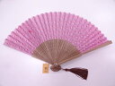 和装小物 竹久夢二 傘模様扇子【新品】