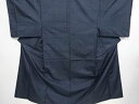 本場泥大島紬100亀甲男物アンサンブル・長襦袢セット(キングサイズ)【リサイクル】【中古】