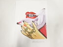 リトグラフ【アンティーク】【中古】