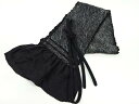 正絹 絞り喪服用帯揚げ・帯締めセット【リサイクル】【中古】