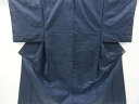 本場泥大島紬男物着物アンサンブル長襦袢セット【リサイクル】【中古】