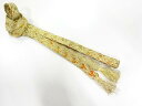 正絹 手組み帯締め【リサイクル】【中古】【着】
