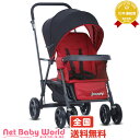 ★送料無料★ ジュービー カブース グラファイト レッド joovy Caboose Graphite JOOVY ベビーカー・バギー 二人乗りベビーカー 双子 兄弟 姉妹 2人乗り