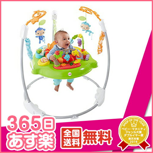  送料無料 レインフォレスト・ジャンパルー グリーン フィッシャープライス Fisher-Price...:netbaby:10001542