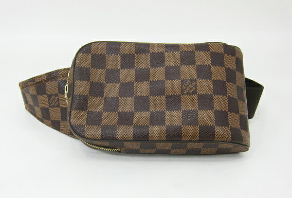 ◇【中古】【LOUIS VUITTON　ルイ・ヴィトン】 ジェロニモス　N51994　ウエストバッグ　ダミエ