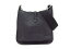 【中古】 美品 【HERMES エルメス】 エヴリン PM ショルダーバッグ ブラック/シルバー金具