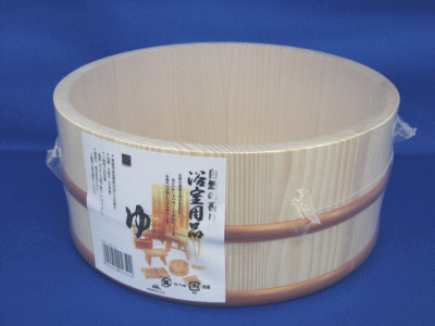 木製 　湯桶 （エゾ松）22cm