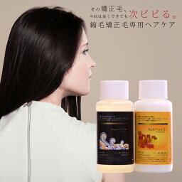 [ お試しサイズ 縮毛矯正用 ] ソルブ <strong>シャンプー</strong>＆トリートメント <strong>トラベル</strong>セット 55mL＋55mL アミノ酸系 無鉱物油 無着色 <strong>無香料</strong> 弱酸性 くせ毛 ストレートケア