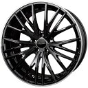 HOT STUFF ホットスタッフ Precious プレシャス AST M1 アストエムワン アルミホイール 4本セット 19インチ ブラック系 8.0J PCD114.3 5穴 メッシュ ワゴン・セダン・ミニバン・SUV