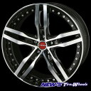 18インチ×7.5J INSET+45 5HOLE/PCD100AME シャレン XF-55 モノブロック