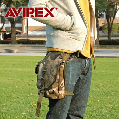 アヴィレックス AVIREX！ショルダーバッグ レッグバッグ 【イーグル】 avx348 メンズ 男性用 斜めがけバッグ 人気ブランド 【送料無料】