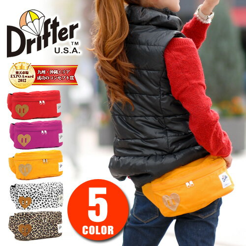 ドリフター Drifter！クラシックヒップサック ウエストバッグ【be mine col…...:newbag:10009527