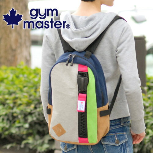 ★毎週抽選★レビューを書いて商品券GET♪ジムマスター gym master！リュックサック 【MEGA ZIP/メガジップ】 メンズ レディース リュック デイパック りゅっく g639524 【ポイント10倍】【あす楽対応】【楽ギフ_包装】【楽ギフ_メッセ入力】【送料無料】ジムマスター gym master！大きなジップが特徴的★A4サイズも収納可能で荷物が少ない方にオススメのミニリュックサック！【リュック】【ジムマスター】