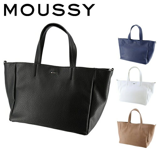 マウジー moussy！トートバッグ ミニトートバッグ【Color shrink/カラーシュリンク】 mb01115104 レディース 黒 白 誕生日プレゼント【ポイント10倍】【送料無料】 ラッピング【コンビニ受取対応商品】【あす楽】