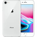 アップル iPhone8 SIMフリー モデル 64GB シルバー 整備済み品 格安SIM 対応