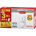 三菱ケミカル クリンスイ 浄水器用 カートリッジ 3個入り MDC01SZ MITSUBISHI CHEMICAL 蛇口直結型浄水器 MD201 101 102 103 対応 家電
