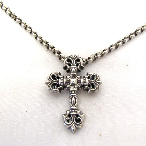 Chrome Hearts Nn[c lbNX ANZT[ lbNXgbv FILI CROSS XS tBO[ NX Vo[ 925 1993 \ `F[t ۑܕt Y fB[X lC X yUSEDz