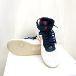 ナイキ NIKE AIR FORCE 1 HI 07 PREMIUM スニーカー エア フォース1 ハイ 07 プレミアム USAチームカラー ロンドンオリンピックモデル DREAM TEAM ドリームチーム 525317-100 ホワイト ゴールド ネイビー レッド シューズ バッシュ 靴 メンズ 28.5cm 希少 東大阪店