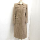 J.CREW コート ジェイクルー ロングコート ステンカラー ウール サイズ4 アウター 長袖 ミックスカラー レディース 東大阪店【USED】