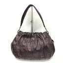 PRADA プラダ セミショルダーバッグ BR3982 NAPPA MORDORE ホーボー パープル レザー 光沢 イタリア製 肩掛け鞄 Gカード レディース T東大阪店 ITGTYB52Z1NO【中古】 RYB7108